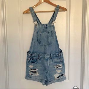 American Eagle Outfitters Light Blue Jean Shorts